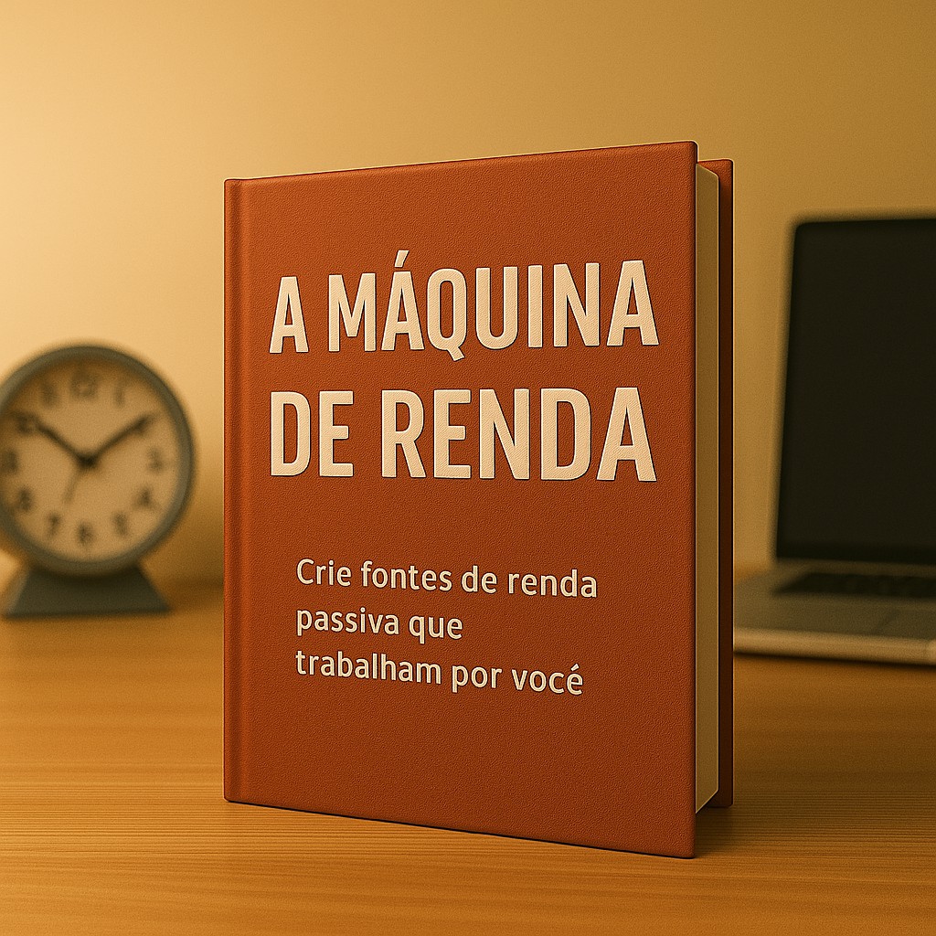 Capa do livro A Máquina de Renda